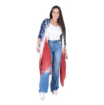 Load image into Gallery viewer, Patriot's Splash Kimono