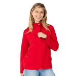 Load image into Gallery viewer, Cable Knit Sweater Full Zip Jacket