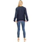 Load image into Gallery viewer, Unisex American Flag Embroidered Crewneck Sweatshirt