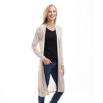 Load image into Gallery viewer, Ivory Cascade Pointelle Cardigan