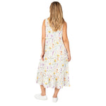 Load image into Gallery viewer, Whimsical Floral Print Tiered Dress