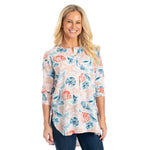 Load image into Gallery viewer, Seaside Print High-Low Tunic