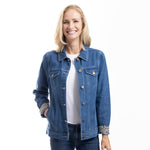 Load image into Gallery viewer, Savanna Chic Jean Jacket