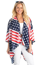 Load image into Gallery viewer, Patriotic American Flag Vest