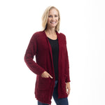 Load image into Gallery viewer, CozyLux Chenille Open Front Cardigan