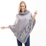 Load image into Gallery viewer, Elegance Unwrapped Siky Knit Poncho