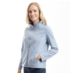 Load image into Gallery viewer, CozyCable Jacquard Jersey Knit Jacket