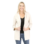 Load image into Gallery viewer, Jacquard Jacket Ivory