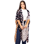 Load image into Gallery viewer, Print Collage Viscose Kimono Topper