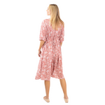 Load image into Gallery viewer, Blush Bloom Midi Dress