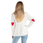 Load image into Gallery viewer, Hidden Hearts Mock Neck Sweater