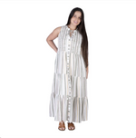 Load image into Gallery viewer, Stripe Tank Dress with V-Neck