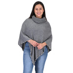Load image into Gallery viewer, Silver Elegance Beaded Poncho