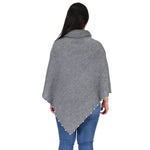 Load image into Gallery viewer, Silver Elegance Beaded Poncho