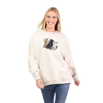 Load image into Gallery viewer, Black Lab Embroidered Sweatshirt