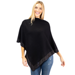 Load image into Gallery viewer, Midnight Glamour Poncho