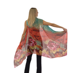 Load image into Gallery viewer, Chiffon Pleated Kimono
