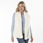 Load image into Gallery viewer, Lauren Cozy Coat Textured Faux Fur Vest