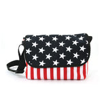 Load image into Gallery viewer, Patriotic American Flag Crossbody Messenger Bag