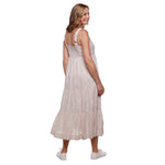 Load image into Gallery viewer, Sandy Stripes Tiered Sun Dress