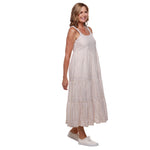 Load image into Gallery viewer, Sandy Stripes Tiered Sun Dress