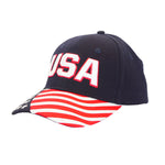 Load image into Gallery viewer, Cotton Twill Patriotic USA Hat