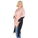 Load image into Gallery viewer, Coral Lurex Shimmer Scarf
