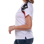 Load image into Gallery viewer, Women's Patriotic Tech Polo