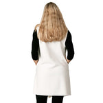 Load image into Gallery viewer, Le Moda Women’s Sherpa Trimmed Fleece Vest at Linda Anderson. color_white