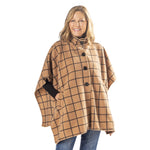 Load image into Gallery viewer, Bridget Cozy Coat 4 Button Fleece Poncho
