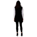 Load image into Gallery viewer, Le Moda Women’s Pocketed Open Front Fleece Vest  Cardigan with Headband at Linda Anderson. color_black
