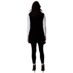Load image into Gallery viewer, Le Moda Women’s Pocketed Open Front Fleece Vest Cardigan with Headband at Linda Anderson. color_black