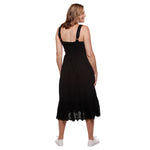 Load image into Gallery viewer, Cotton Eyelet Tiered Sun Dress