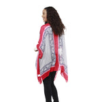 Load image into Gallery viewer, Rose Red Kimono