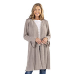 Load image into Gallery viewer, Duster Cardigan Sweater with Lace Detail