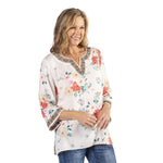 Load image into Gallery viewer, Rose Tunic with Embroidery Accents