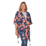 Load image into Gallery viewer, Hibiscus Tassel Kimono