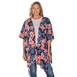 Load image into Gallery viewer, Hibiscus Tassel Kimono