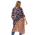 Load image into Gallery viewer, Print Collage Viscose Kimono Topper