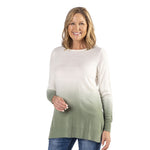 Load image into Gallery viewer, Ombre Crewneck Tunic Sweater