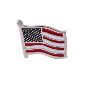 Flying American Flag Lapel Pin