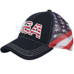 Load image into Gallery viewer, USA Cotton Twill Mesh Cap - The Flag Shirt