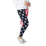 Load image into Gallery viewer, Women's American Flag Patriotic Leggings - theflagshirts