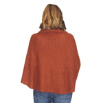 Load image into Gallery viewer, Spice Diamond Knit Sweater Poncho
