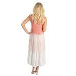 Load image into Gallery viewer, Coral Ombre Tiered Sun Dress
