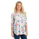 Load image into Gallery viewer, Seaside Print High-Low Tunic
