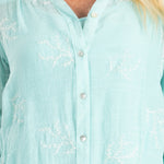 Load image into Gallery viewer, Sea Escape Button Front Tunic-Cami Set
