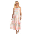Load image into Gallery viewer, Summer Sweetness Stripe Tiered Sun Dress
