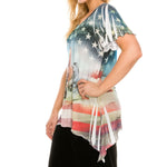 Load image into Gallery viewer, Women&#39;s Made in USA Americana Horses Tunic
