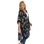 Load image into Gallery viewer, Emma Viscose Kimono with Tassels

